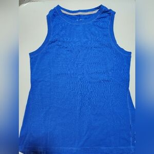Reebok Royal Blue Sleeveless Crewneck Tank